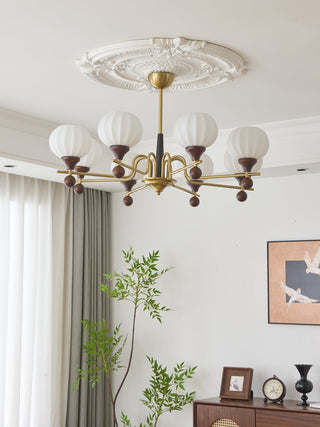 Anorionis Lustre Traditionnel Haut de Gamme en Bois
