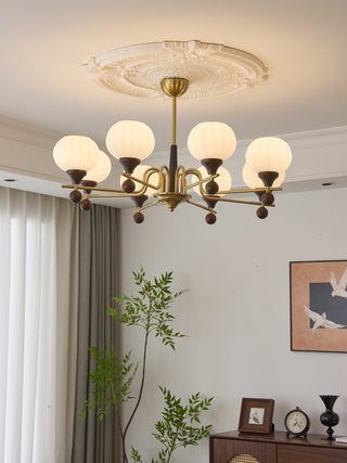 Anorionis Lustre Traditionnel Haut de Gamme en Bois