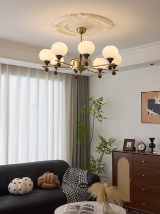 Anorionis Lustre Traditionnel Haut de Gamme en Bois
