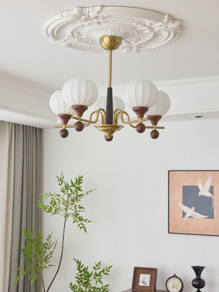 Anorionis Lustre Traditionnel Haut de Gamme en Bois