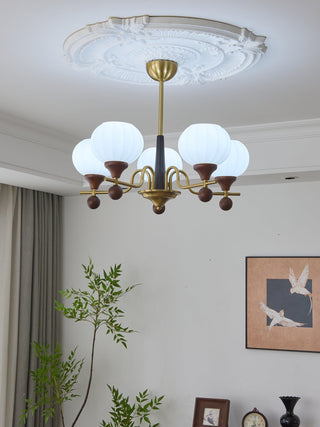Anorionis Lustre Traditionnel Haut de Gamme en Bois