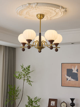 Anorionis Lustre Traditionnel Haut de Gamme en Bois