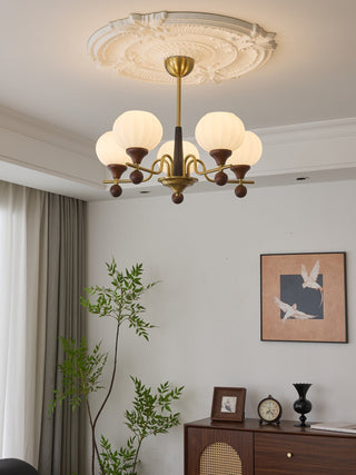 Anorionis Lustre Traditionnel Haut de Gamme en Bois