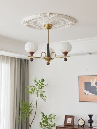 Anorionis Lustre Traditionnel Haut de Gamme en Bois