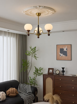 Anorionis Lustre Traditionnel Haut de Gamme en Bois