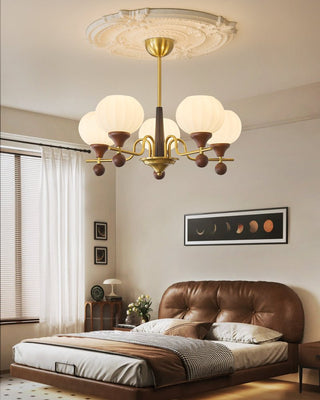 Anorionis Lustre Traditionnel Haut de Gamme en Bois