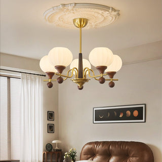 Anorionis Lustre Traditionnel Haut de Gamme en Bois