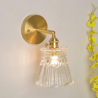 Lustra Lampe Murale Cristal Évasé Classique-Luire
