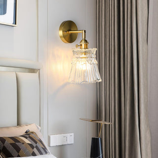 Lustra Lampe Murale Cristal Évasé Classique-Luire