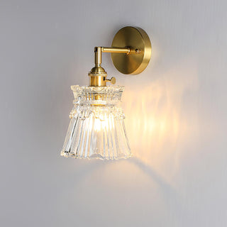 Lustra Lampe Murale Cristal Évasé Classique-Luire
