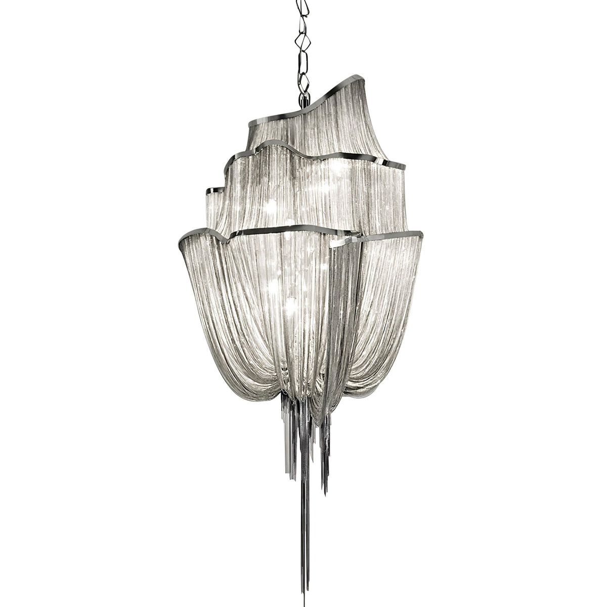 Perrivia Lustre en Chaînes d'Aluminium Nickel Scintillant