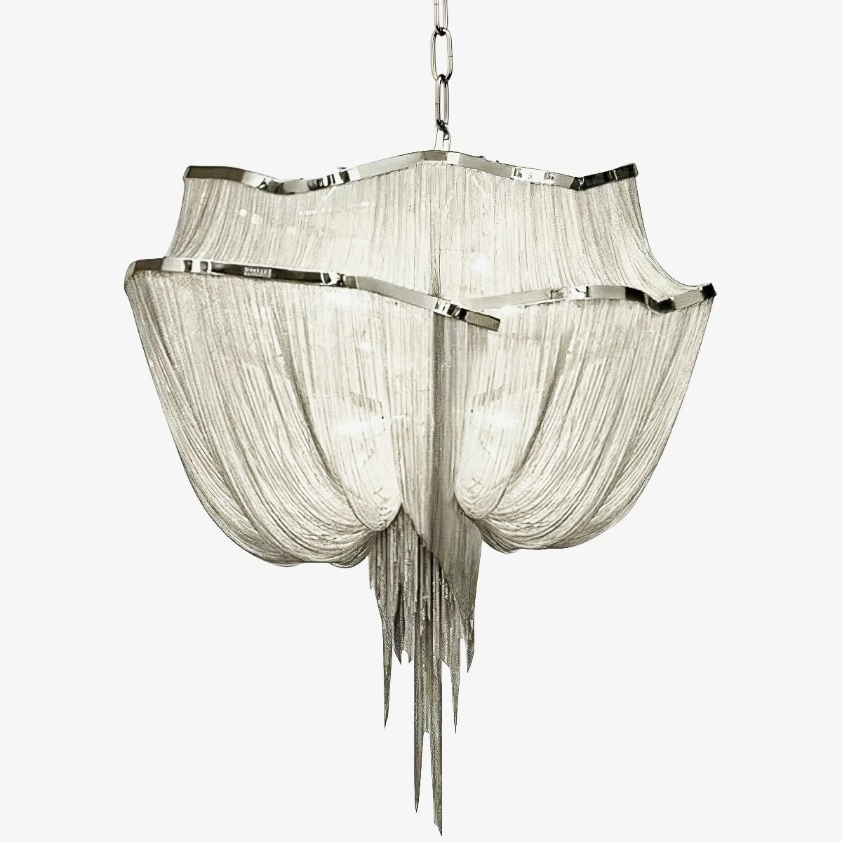 Perrivia Lustre en Chaînes d'Aluminium Nickel Scintillant