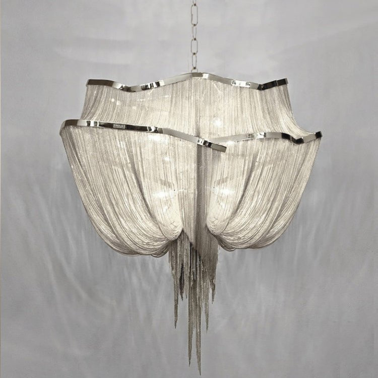 Perrivia Lustre en Chaînes d'Aluminium Nickel Scintillant