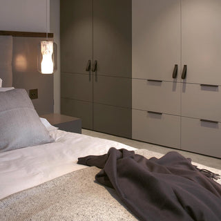 Allirila Lampe à Suspension Moderne Et Minimaliste En Verre Albâtre-Luire