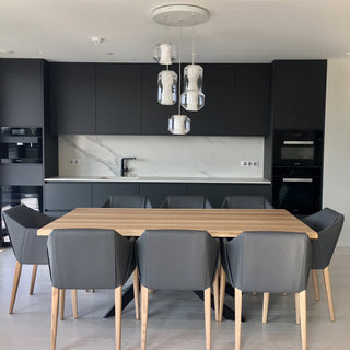 Allirila Lampe à Suspension Moderne Et Minimaliste En Verre Albâtre-Luire