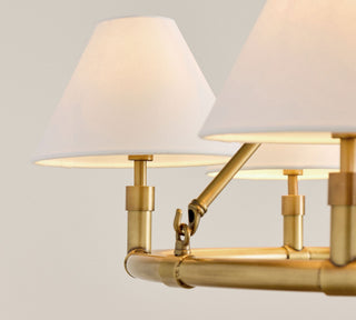Lymara Lustre Industriel Vintage Robert Tissu