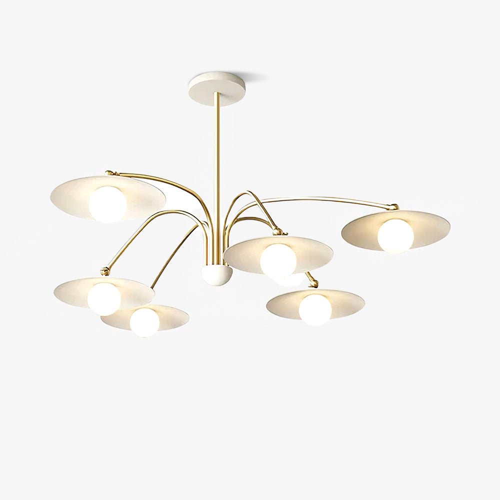 Maroria Lustre avec Champignon Inspiré de l'Art Déco