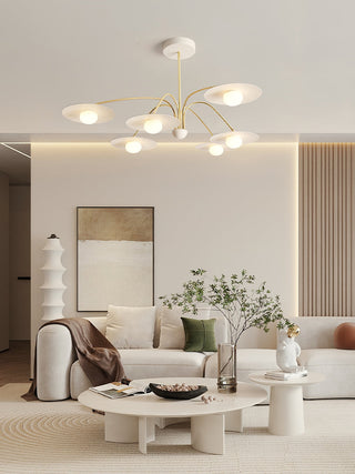 Lustra Lustre avec Champignon Inspiré de l'Art Déco