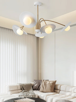 Lustra Lustre avec Champignon Inspiré de l'Art Déco