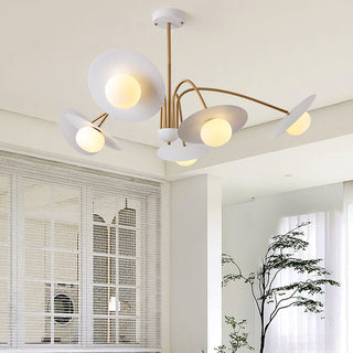 Lustra Lustre avec Champignon Inspiré de l'Art Déco