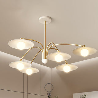 Lustra Lustre avec Champignon Inspiré de l'Art Déco