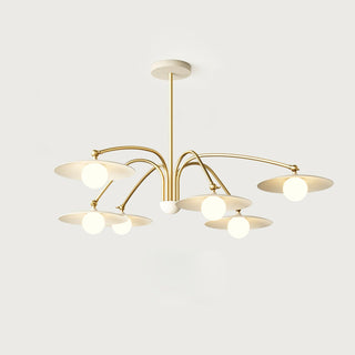 Lustra Lustre avec Champignon Inspiré de l'Art Déco
