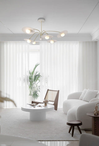 Lustra Lustre avec Champignon Inspiré de l'Art Déco