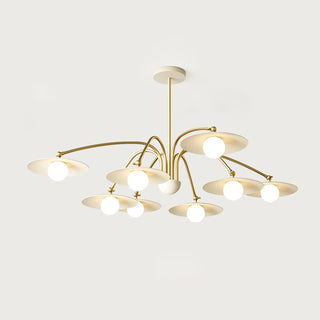 Lustra Lustre avec Champignon Inspiré de l'Art Déco
