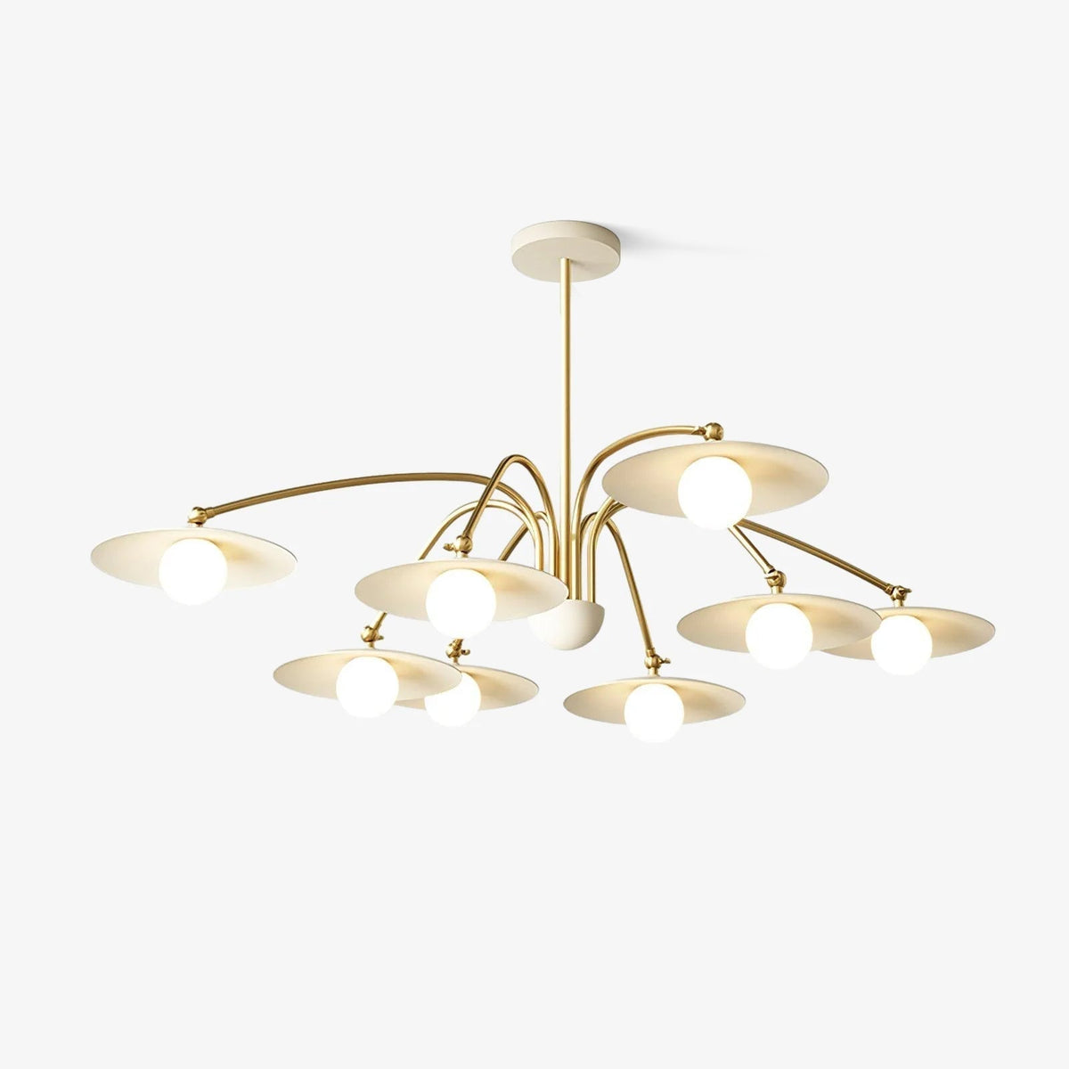 Maroria Lustre avec Champignon Inspiré de l'Art Déco