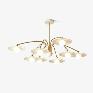 Lustra Lustre avec Champignon Inspiré de l'Art Déco