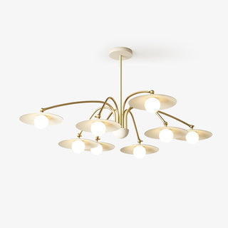 Lustra Lustre avec Champignon Inspiré de l'Art Déco