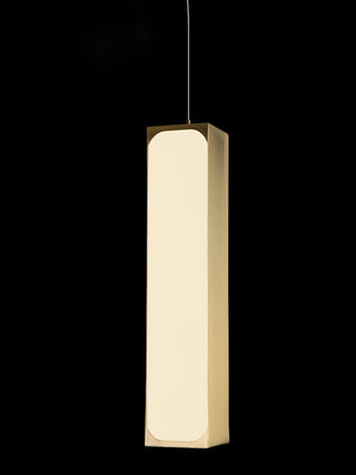 Gleam Lumière de Suspension Moderne Minimaliste en Laiton et Albâtre