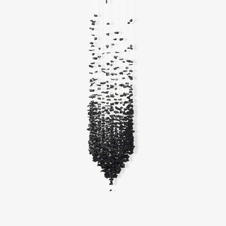 Arsilus Lustre Sculptural en Pierre Charbon