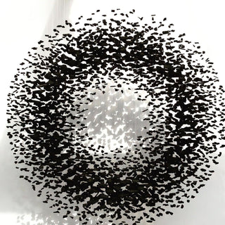 Arsilus Lustre Sculptural en Pierre Charbon