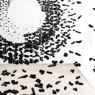 Arsilus Lustre Sculptural en Pierre Charbon