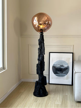 Ember Fashion Acrylic Floor Lamp-Neutral Decor