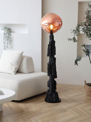 Ember Fashion Acrylic Floor Lamp-Neutral Decor