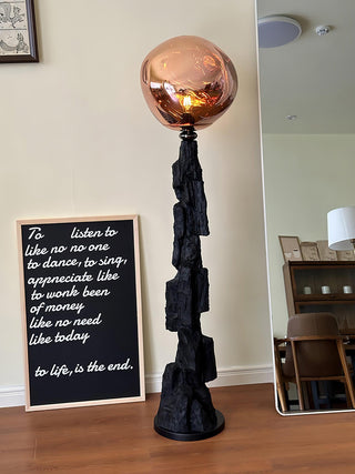 Ember Fashion Acrylic Floor Lamp-Neutral Decor