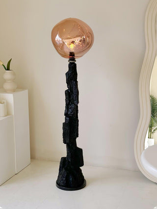 Ember Fashion Acrylic Floor Lamp-Neutral Decor