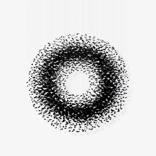 Arsilus Charbon Pierre Sculptural Lustre Orbiculaire