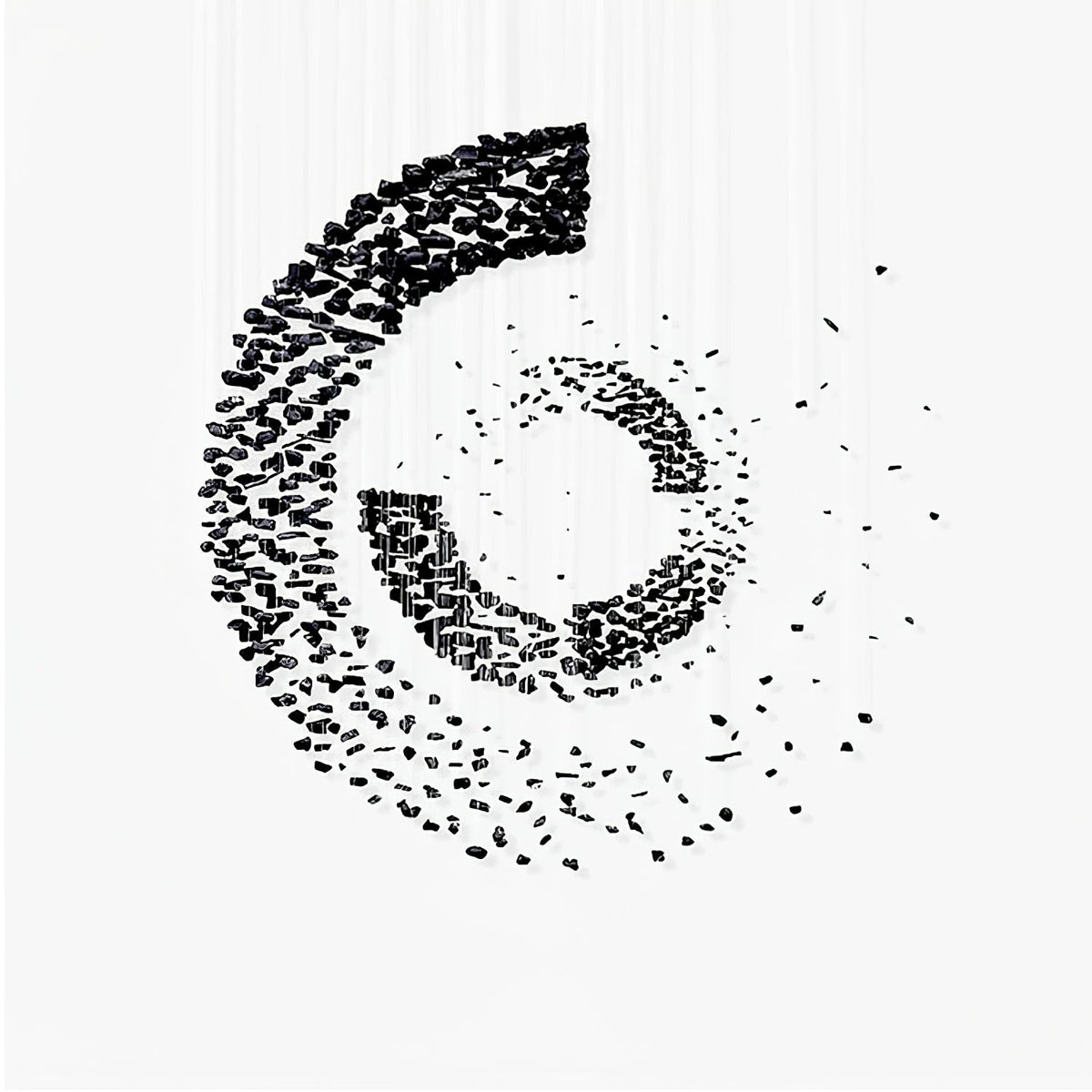 Arsilus Lustres en Cascade Couleur Pierre Anthracite pour Un Espace Artistique