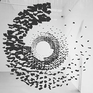 Arsilus Lustre Sculptural en Pierre Charbon