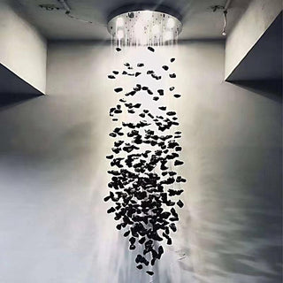 Arsilus Lustre Sculptural en Pierre Charbon