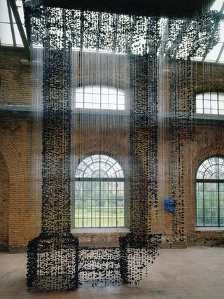 Arsilus Lustre Sculptural en Pierre Charbon