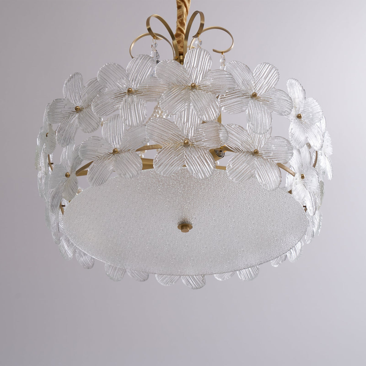 Kite Lustre en Métal Verre Postmoderne Luxueux d'Art Unique