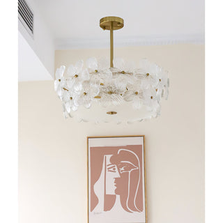 Kite Lustre en Métal Verre Postmoderne Luxueux d'Art Unique