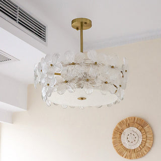 Kite Lustre en Métal Verre Postmoderne Luxueux d'Art Unique