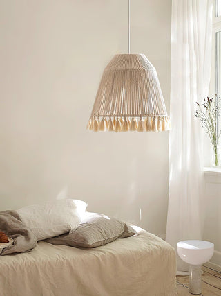 Alsolia Lampe Suspension à Corde Traditionnelle