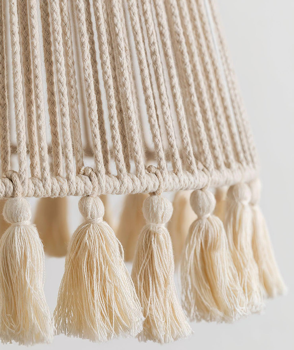 Floriana Lampe Suspension à Corde Traditionnelle
