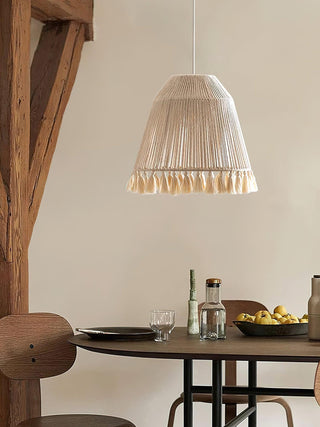 Alsolia Lampe Suspension à Corde Traditionnelle